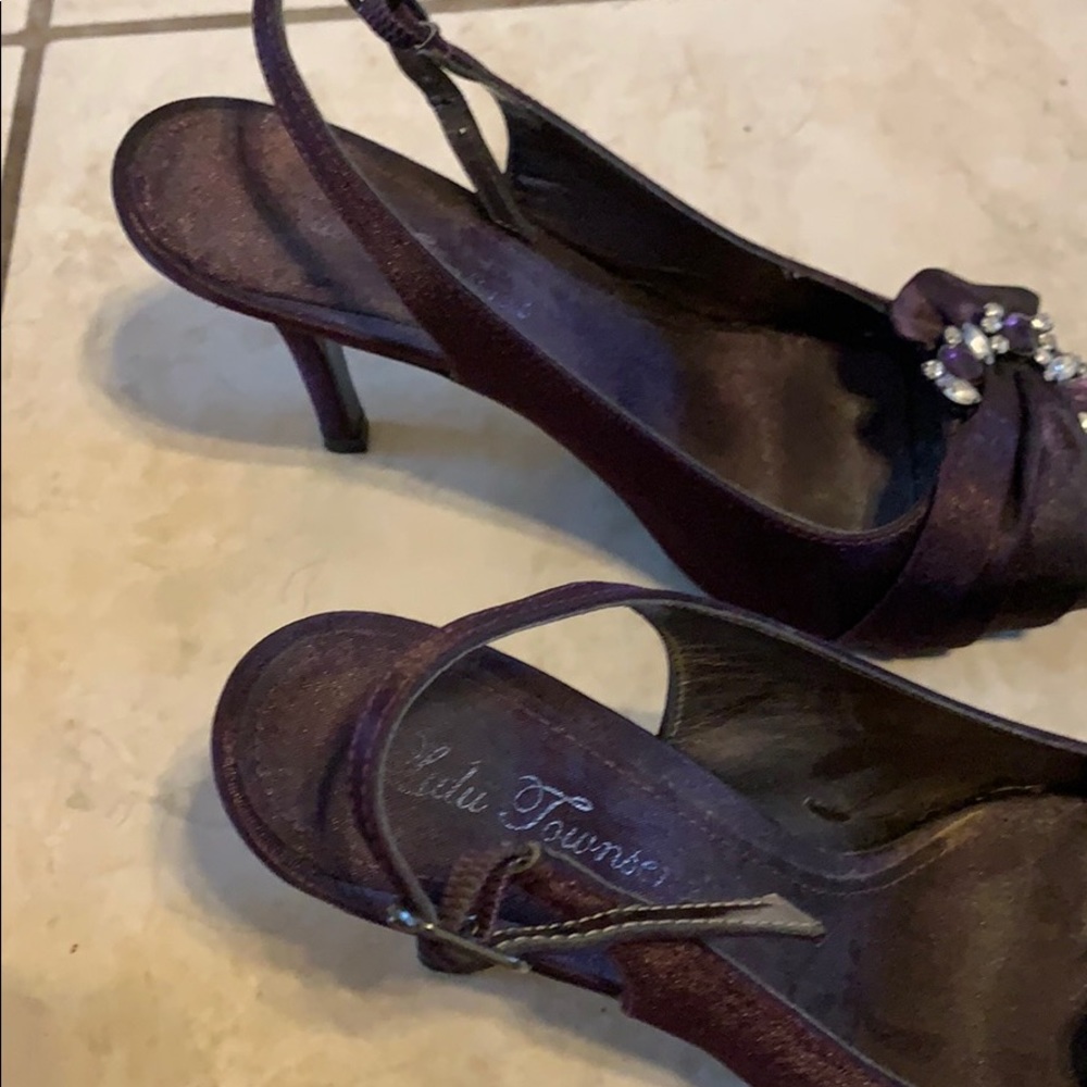 Formal Dress Shoes w/ Rhinestone - Picture 2 of 2
